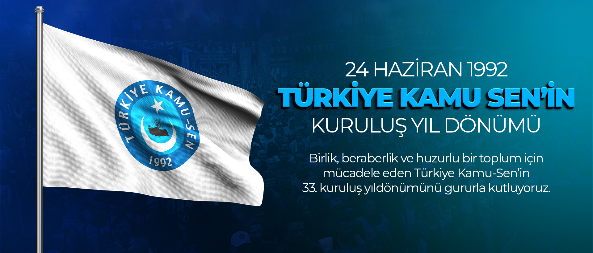 TÜRKİYE SEVDAMIZ, EKMEK İÇİN KAVGAMIZ!