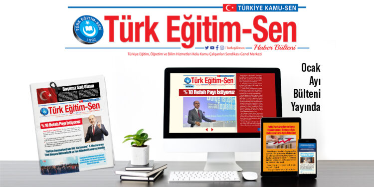 Aylık e-Bültenimiz Yayında