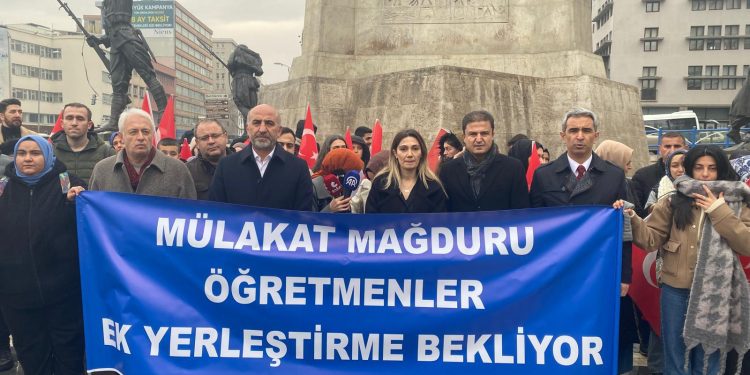 MÜLAKAT MAĞDURU ÖĞRETMENLERE DESTEK VERDİK