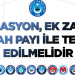 ENFLASYON, EK ZAM VE REFAH PAYI İLE TELAFİ EDİLMELİDİR
